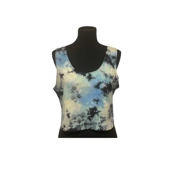 PINK Victoria Secret Tie-Dye Crop Top (XL) - Picture 1 of 4